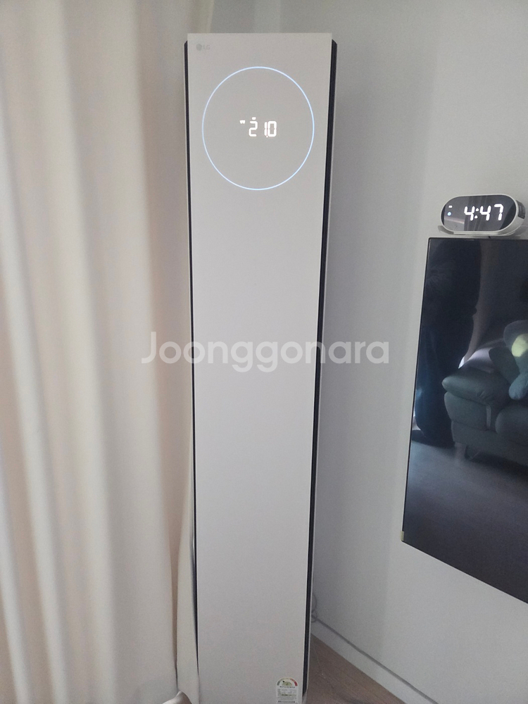LG 휘센 오브제컬렉션 타워II 2in1 에어컨(FQ17ET1BC2) 중고 판매합니다.(철거 완료)--1