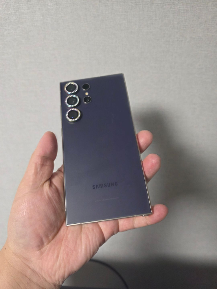 갤럭시 S24울트라 티타늄바이올렛 256기가 SS급 팔아요~--2