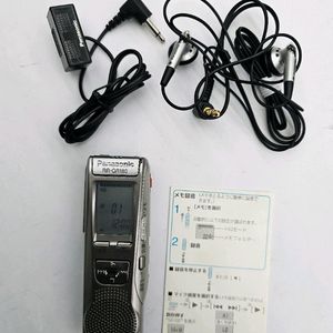 파나소닉 RR-QR18-S 녹음기 + 이어폰