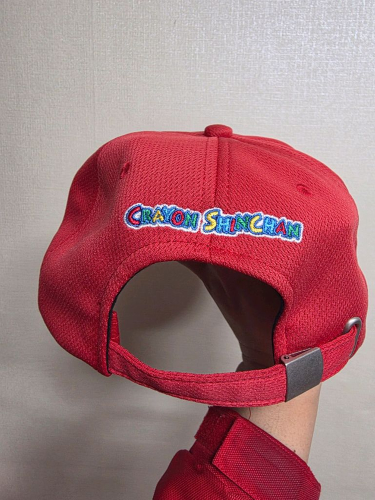 롯데 자이언츠 짱구 콜라보 볼캡 판매합니다.--2