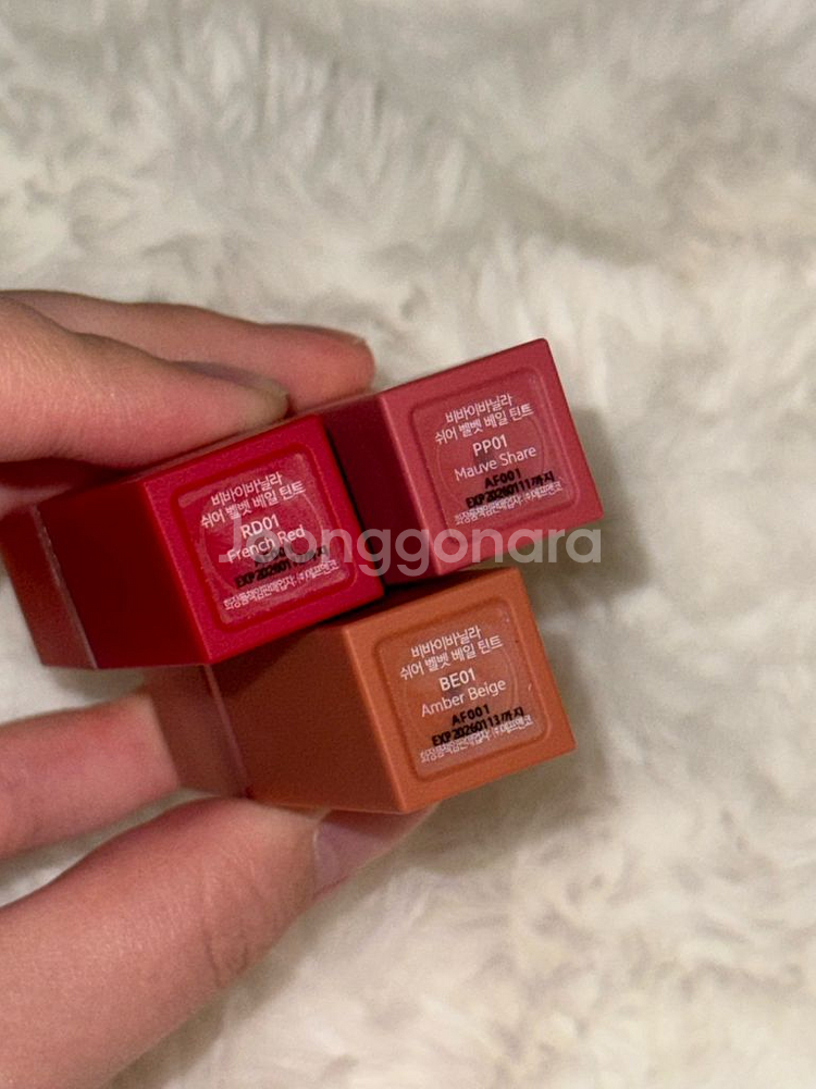 7개 일괄) 바닐라코 쉬어 벨벳 베일 틴트&글로스--2