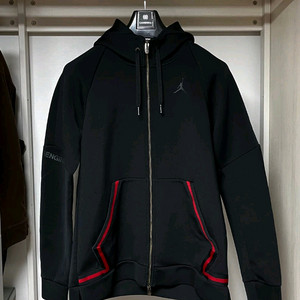 조던 블랙컬러 23 엔지니어드 네오프렌 후드집업 LGG *100-105 이미지