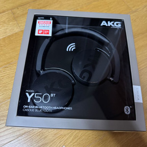 AKG Y50BT 블루투스 헤드폰 미개봉 새상품