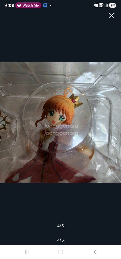 카드캡터 사쿠라 후류 스페셜 피규어 로켓비트 (미사용) 이미지