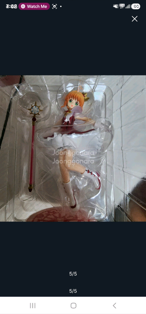 카드캡터 사쿠라 후류 스페셜 피규어 로켓비트 (미사용) 이미지