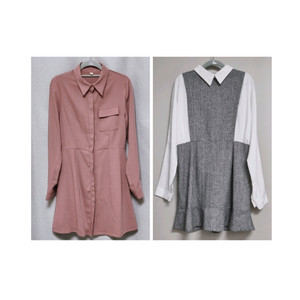 모던 긴팔 원피스 2개~