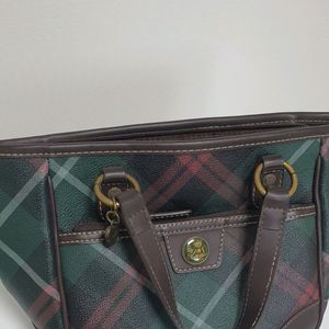 티니위니 토트백 가방 빈티지 빈폴 닥스 체크 이미지