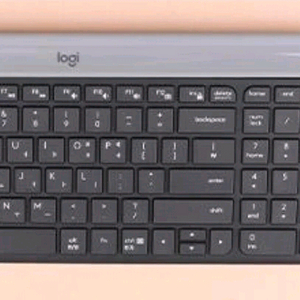 슬림 무선 기계식 키보드 마우스 세트