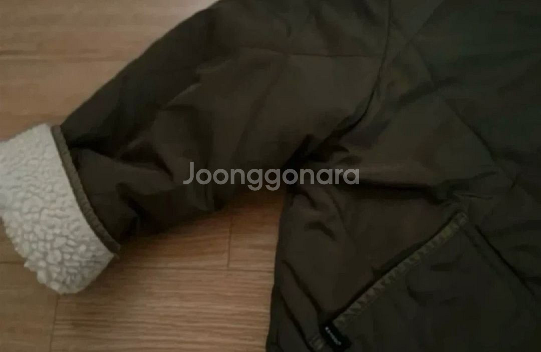 캉골키즈 뽀글이 양면점퍼 리버시블--1