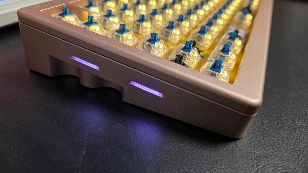 tx-cp v2 로즈골드 커스텀키보드 팝니다--1