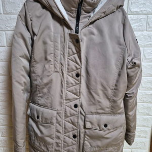 홀리스터 여성 롱패딩 베이지 XL / 거의 새제품