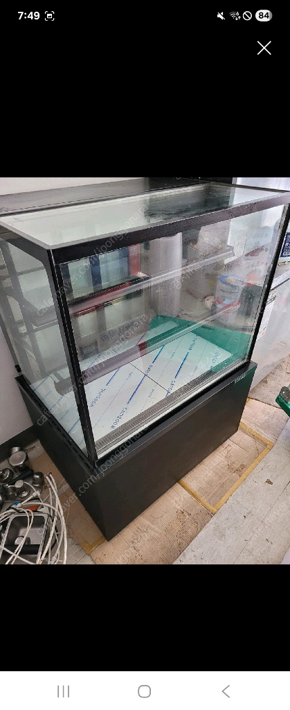 그랜드우성 900 쇼케이스 사각 3단 LED조명 카페--5