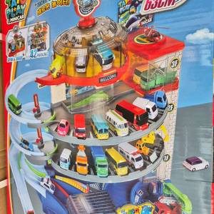 타요 컨트롤 주차타워+ 미니카풀세트2탄 새상품입니다