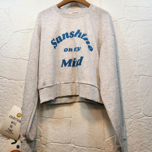 션샤인크롭맨투맨(새상품)