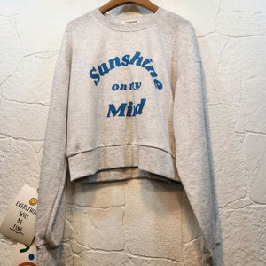 션샤인크롭맨투맨(새상품)