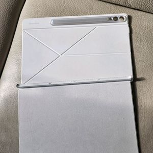 갤럭시탭 정품 북커버 화이트 12.4인치 S급