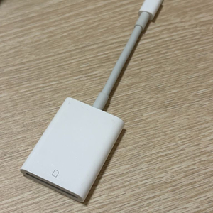 애플 sd카드리더기 8핀