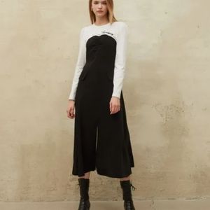 에고이스트 텍스처 블록 원피스 55 사이즈 정품