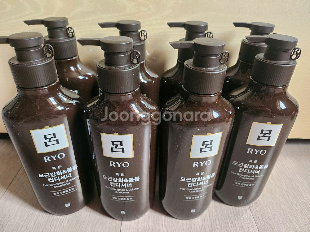 새거 려 흑운 모근강화 볼륨케어 컨디셔너 린스 샴--0