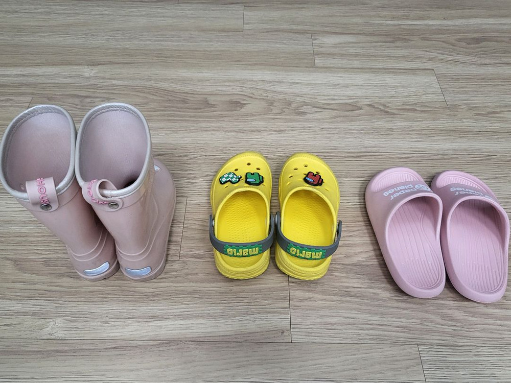 아동 여름 신발 3종 일괄 170사이즈--1