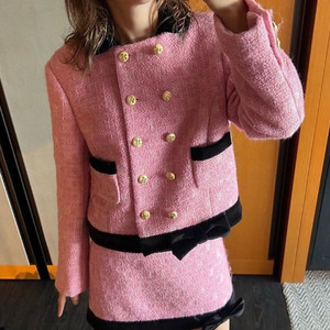 새상품/일괄/실사0) 졸리레이드 재키 트위드 자켓, 스커트 세트