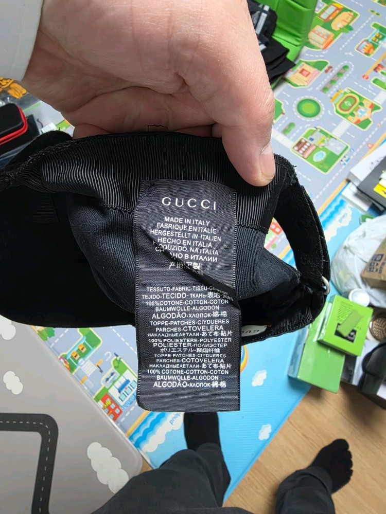 GG 캡 모자 구찌정품 이미지