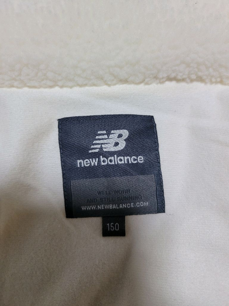 새제품)뉴발란스 키즈 덤블자켓 150 플리스 양털집업--4