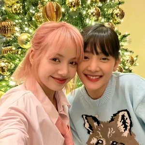 메종키츠네 빅폭스 헤드 여우 100%울 여성 스웨터 니트 아쿠아