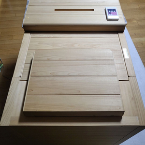 건식 원적외선 편백 반신욕기