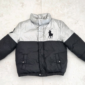 폴로 랄프로렌 키즈 패딩 블랙/실버 5사이즈 이미지