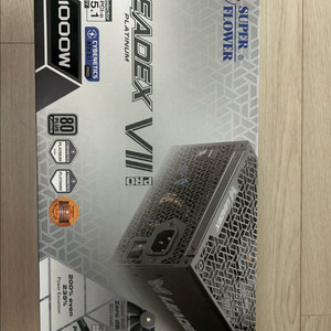 [판매] 슈퍼플라워 SF-1000F14XP LEADEX VII PRO PLATINUM ATX 3.1 (1월 구매)