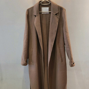 여성)핸드메이드 울 혼방 롱코트(55~66)