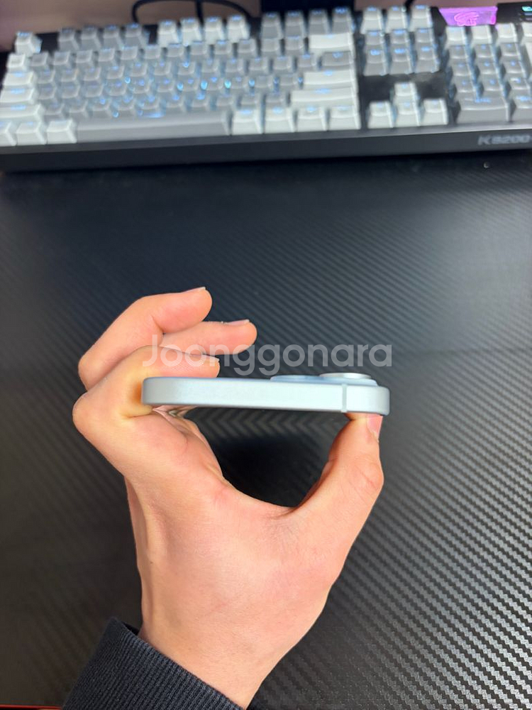 아이폰15 블루 128GB S급--3