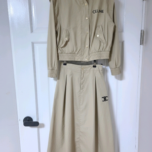 셀린느 투피스 스커트 셋업