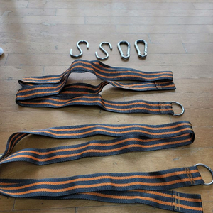 코베아 해먹 로프 스트랩 S고리 카라비너 포함 이미지