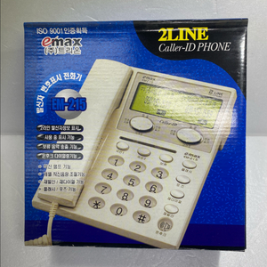 2라인 유선전화기 (새제품)