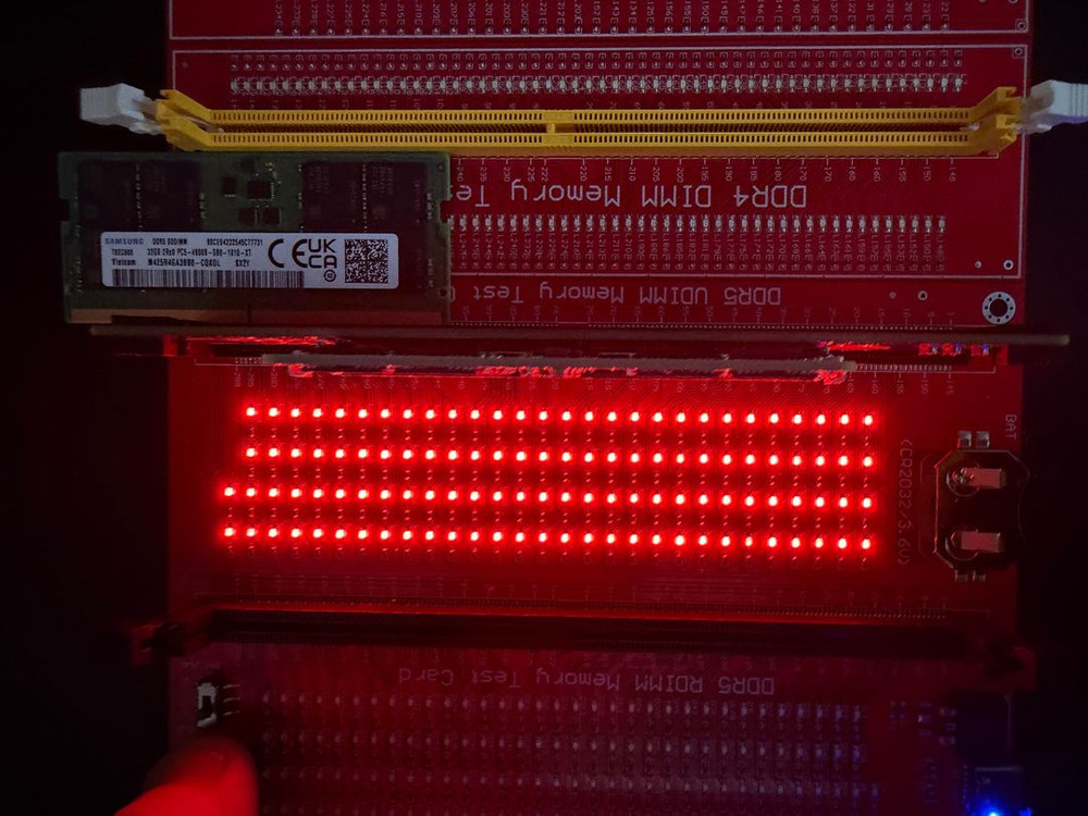 [판매] 삼성 노트북용 DDR5 64GB 4800MHz(32gb * 램 2개) (미사용/테스트 완료)--7