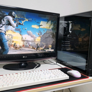 인텔 i7급 제온 게이밍PC + 27인치 LG 모니터 포함 풀셋