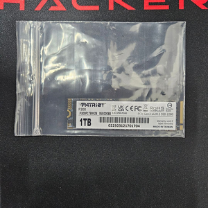 PATRIOT 패트리어트 P300 1TB M.2 NVMe SSD (GEN3/TLC/5년보증)