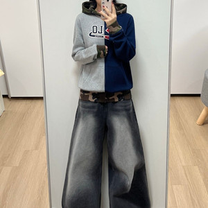 폴로 랄프로렌 신형 카모 밀리터리 배색 후드집업