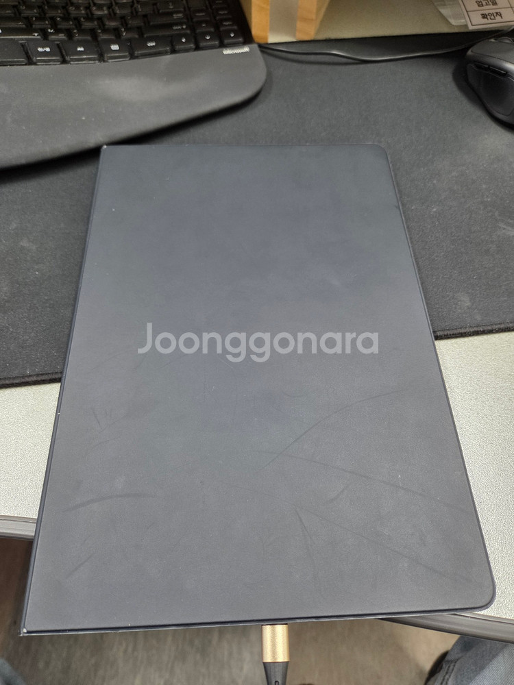 삼성 갤럭시 탭 S7 FE 128G + 정품키보드 케이스(펜 포함) + 블루투스 마우스--2
