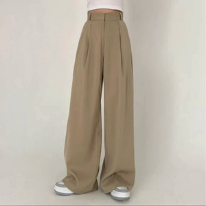 베이델리 투핀턱 와이드 슬랙스 베이지 XS 롱