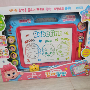 어린이날 선물 핑크퐁 베베핀 노래하는 칼라 칠판 새상품