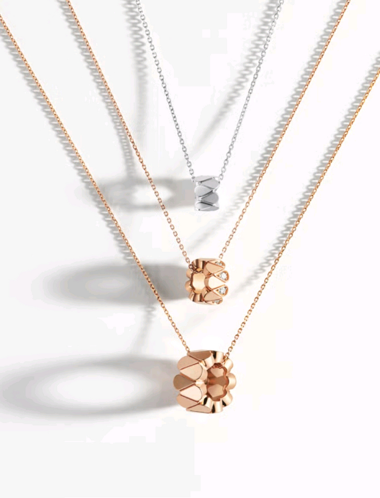 골든듀 듀이터널스2 화골 화이트골드 펜던트(체인제외) 미착용 새상품--3