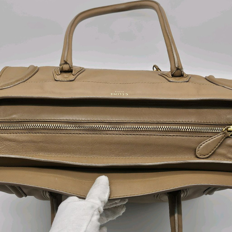 정품 셀린느 러기지 토트백--6