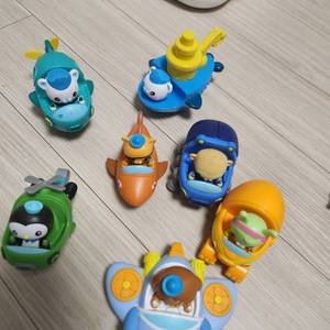 옥토넛 바다탐험대 장난감 옥토넛 캐릭터 유아장난감 쌩쌩레이서 6종