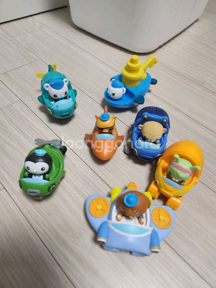 옥토넛 바다탐험대 장난감 옥토넛 캐릭터 유아장난감 쌩쌩레이서 6종--1
