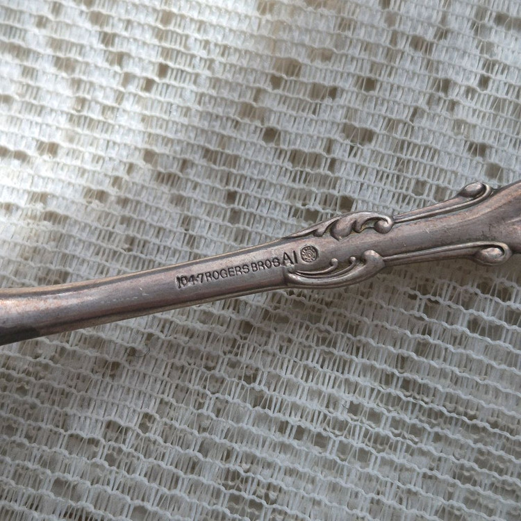 빈티지스푼 빈티지실플 실버플레이트 실플스푼 서빙스푼 빈티지커트러리--3