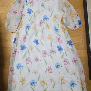 새상품 플라워 프린트 원피스L싸이즈 반값택배가능합니다