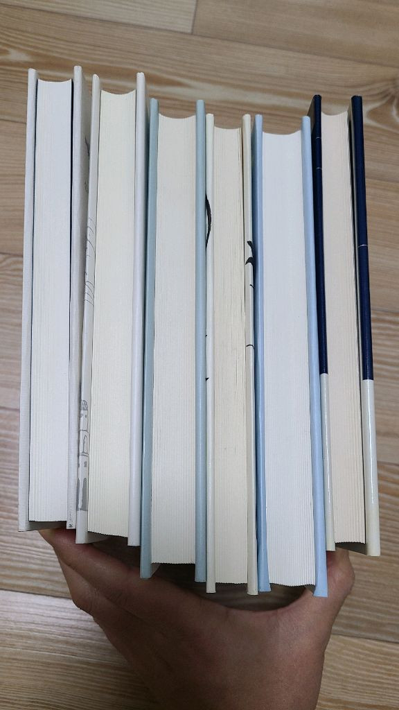 일본 소설 6권 일괄 판매--2